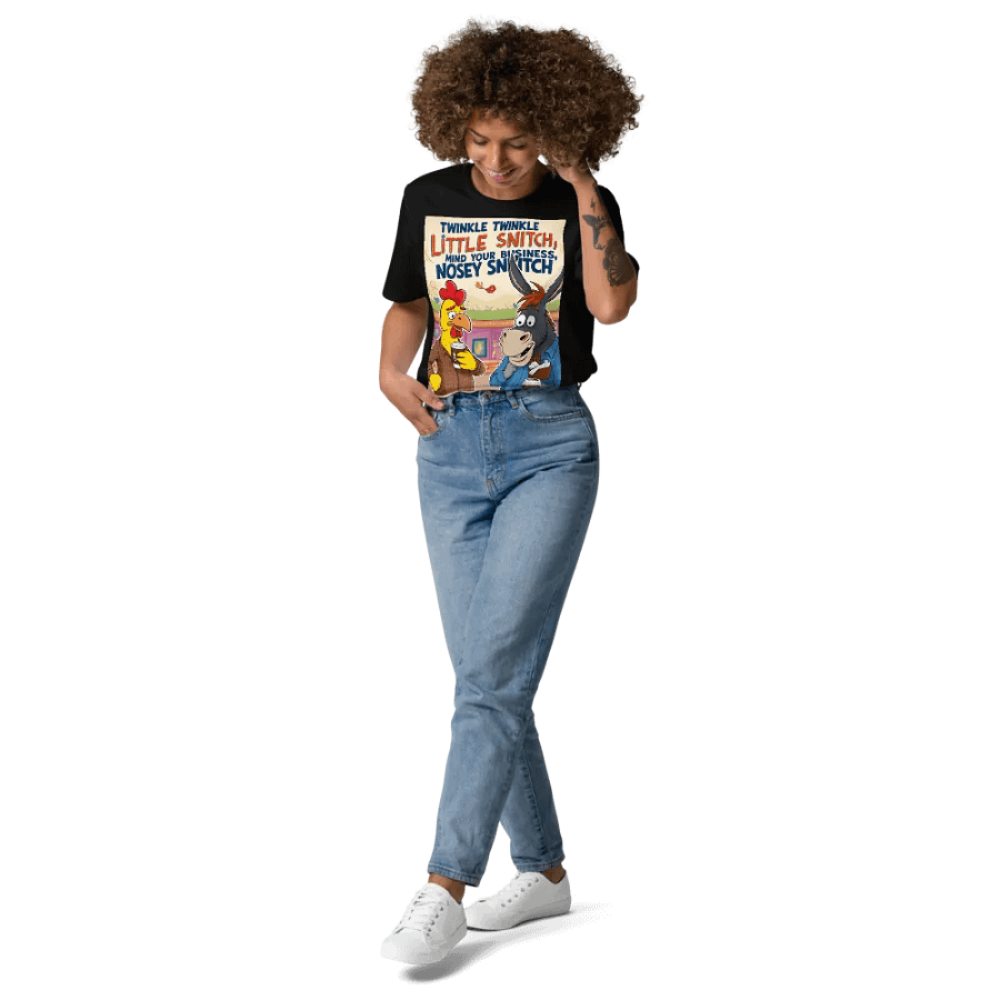 Whimsical Farmyard Coffee Time T-Shirt product image (11)