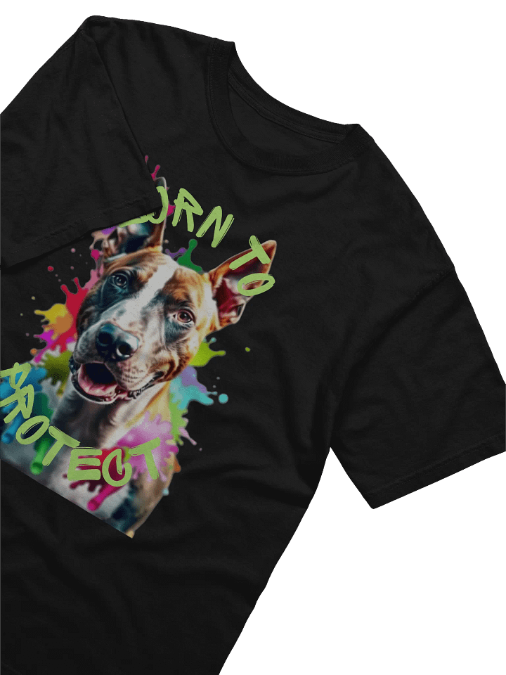 T-SHIRT - BULLTERRIER - BORN TO PROTECT product image (49)