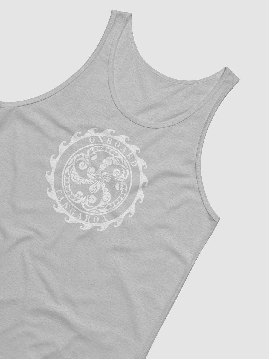 "Onboard Tangaroa" Jersey Tank – Clean, Cool, Everyday Comfort (Light Colours) product image (4)