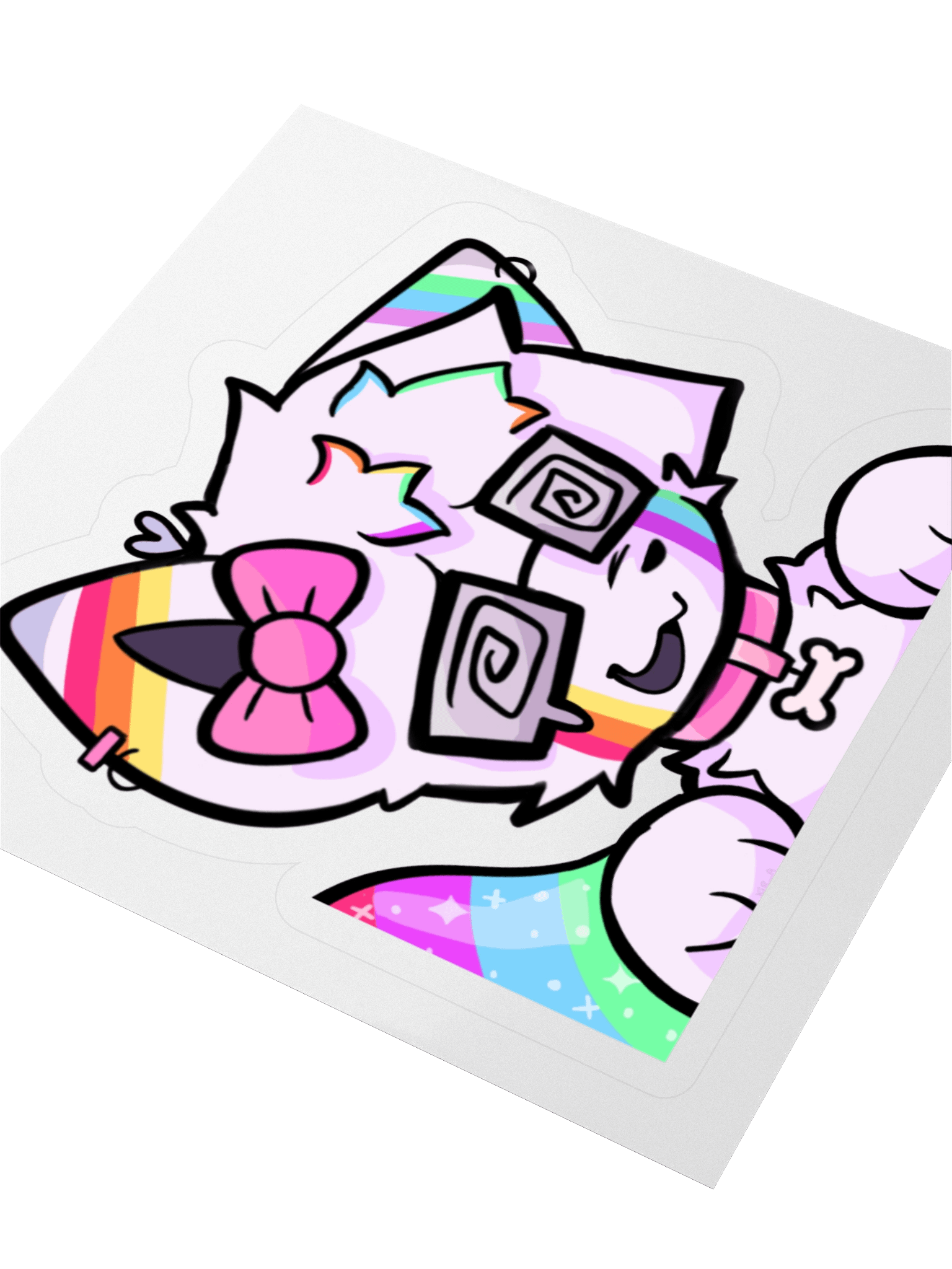 DIZZY GLITTER sticker product image (3)