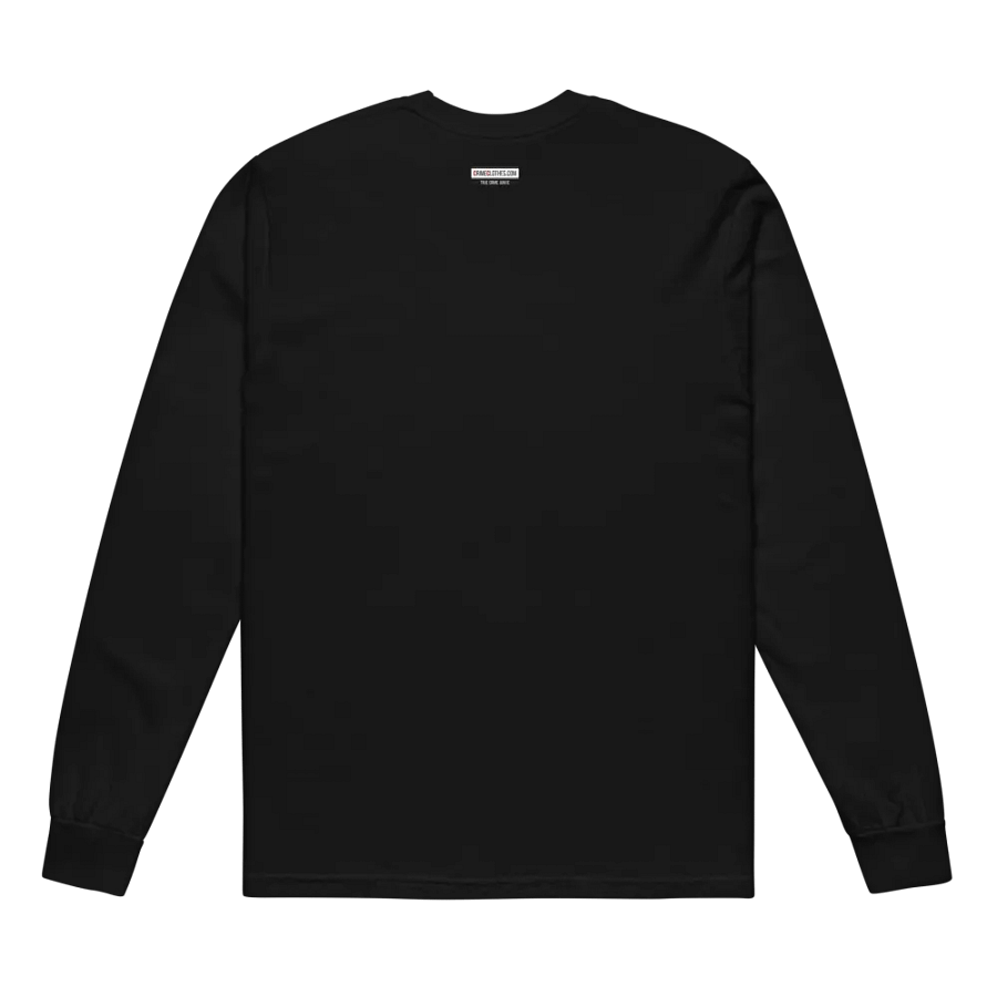 CrimeClothes Heels & Pearls Do Not Cross Long Sleeve T-Shirt product image (9)