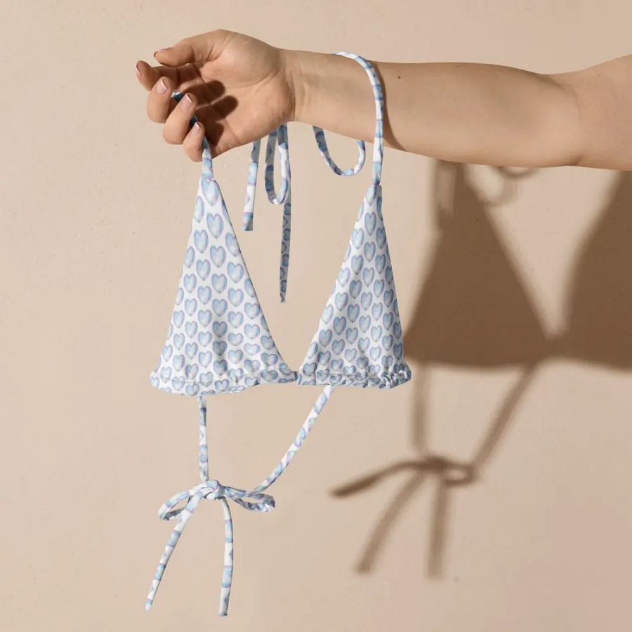 Heart Bubble Bikini Top product image (10)