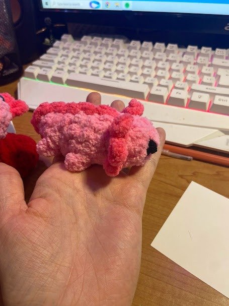 Axolotl Keychain product image (2)