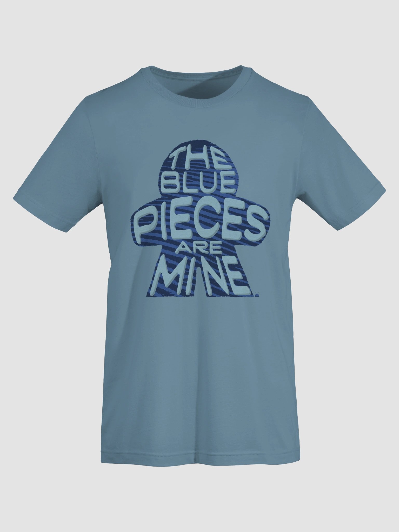 Blue Meeple T-Shirt product image (7)