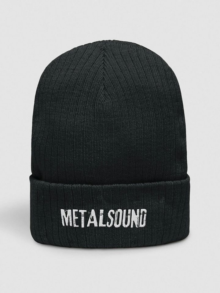 Skyline Silhouette Ribbed Beanie product image (1)