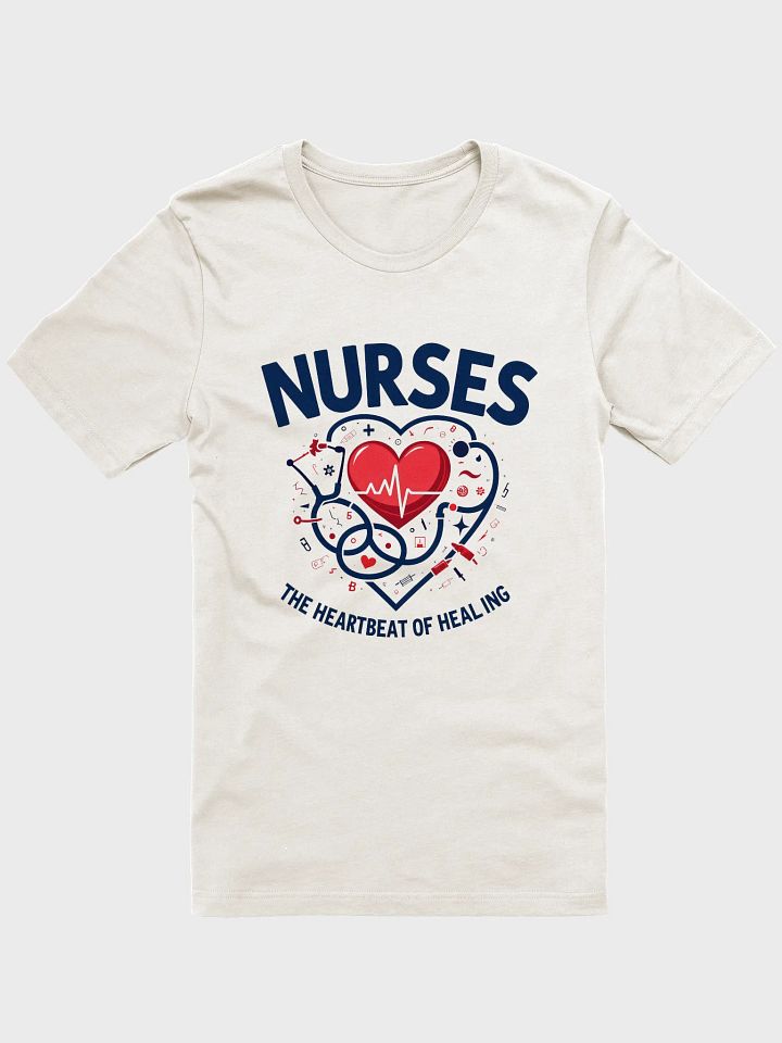 Heartbeat, Healing, stethoscope, nurses T-Shirt product image (7)