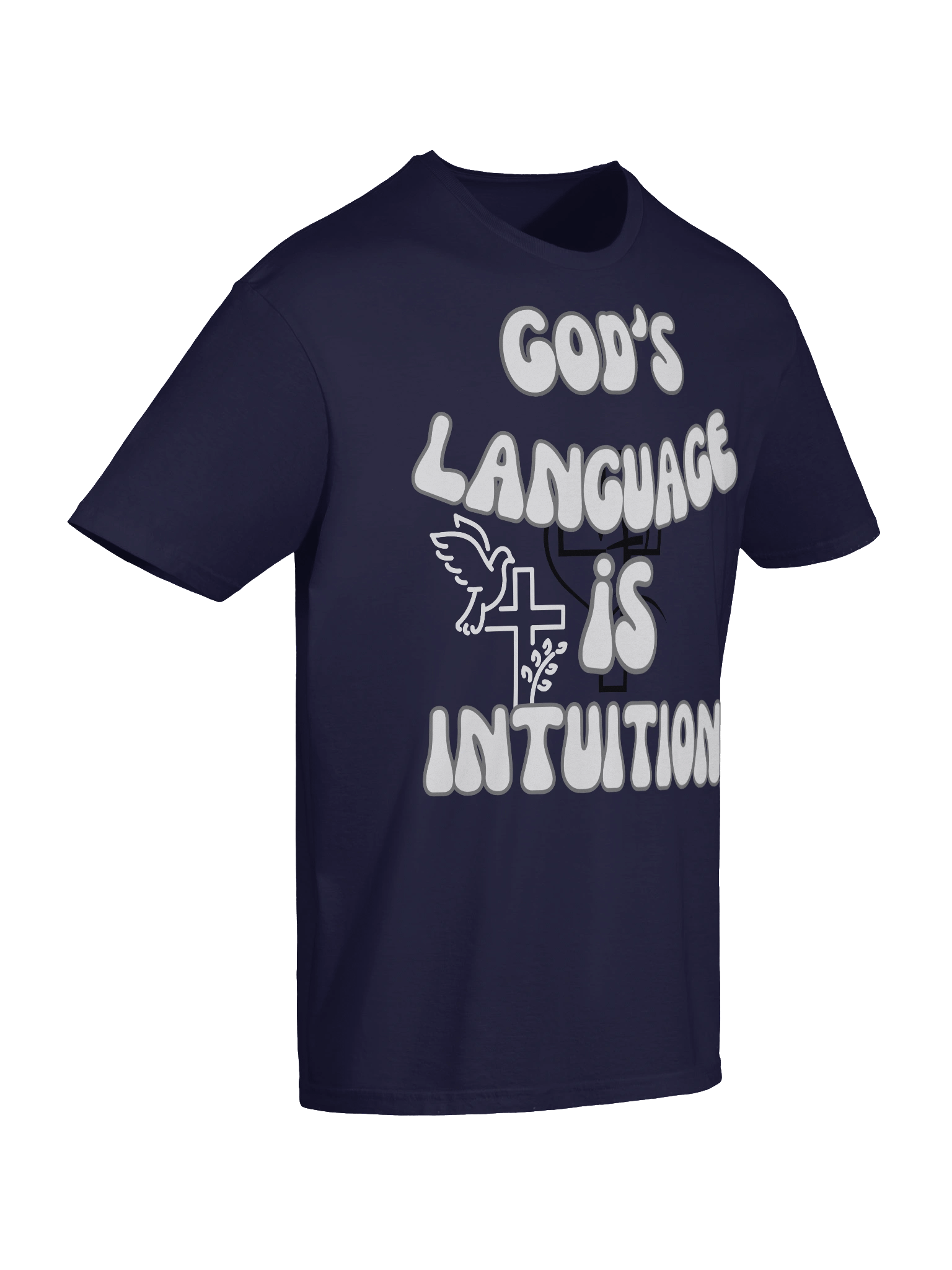 God's Language is Intuition Unisex T-Shirt product image (49)