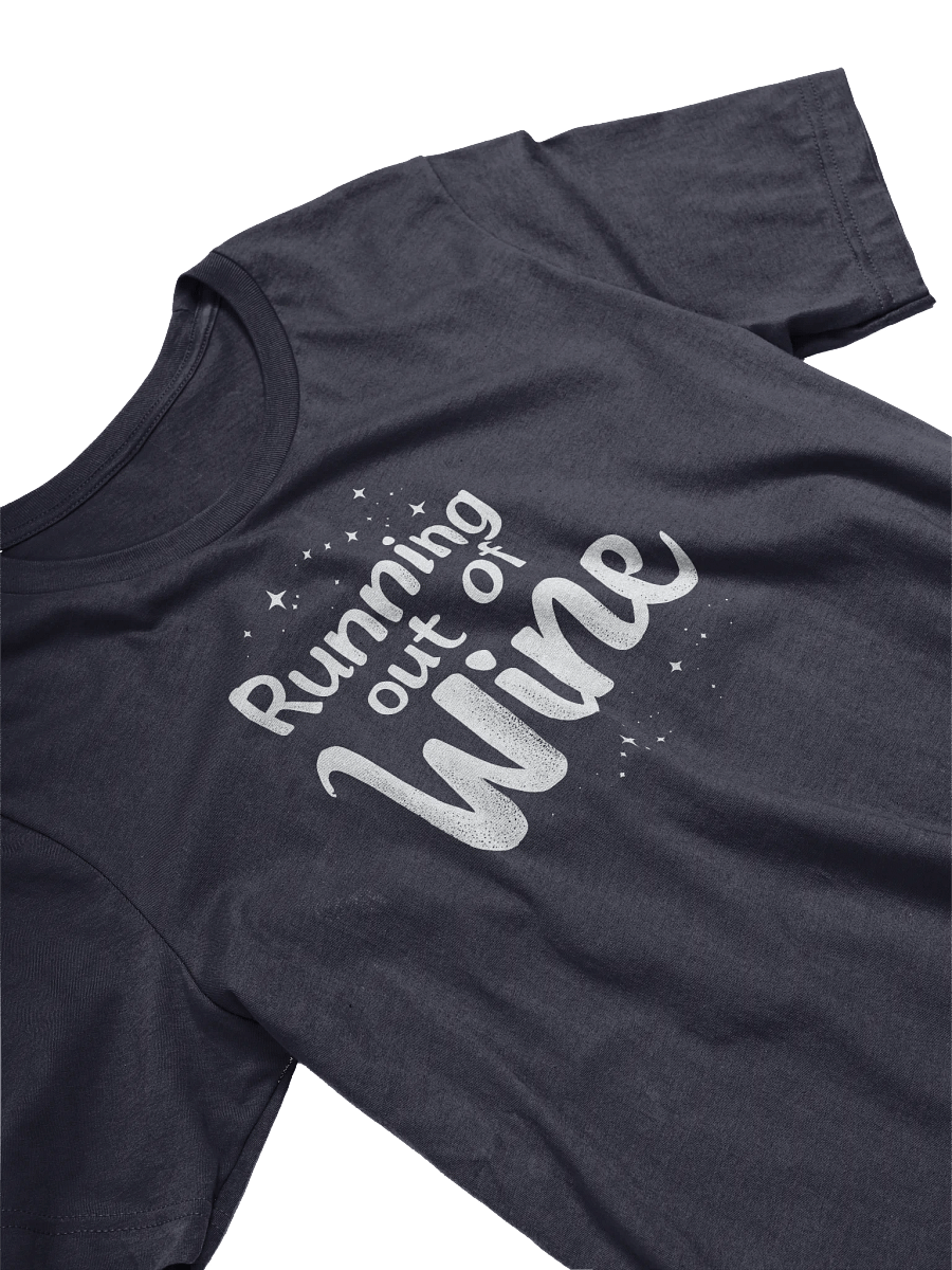 "Running Out of Wine" Starry Graphic T-Shirt product image (35)