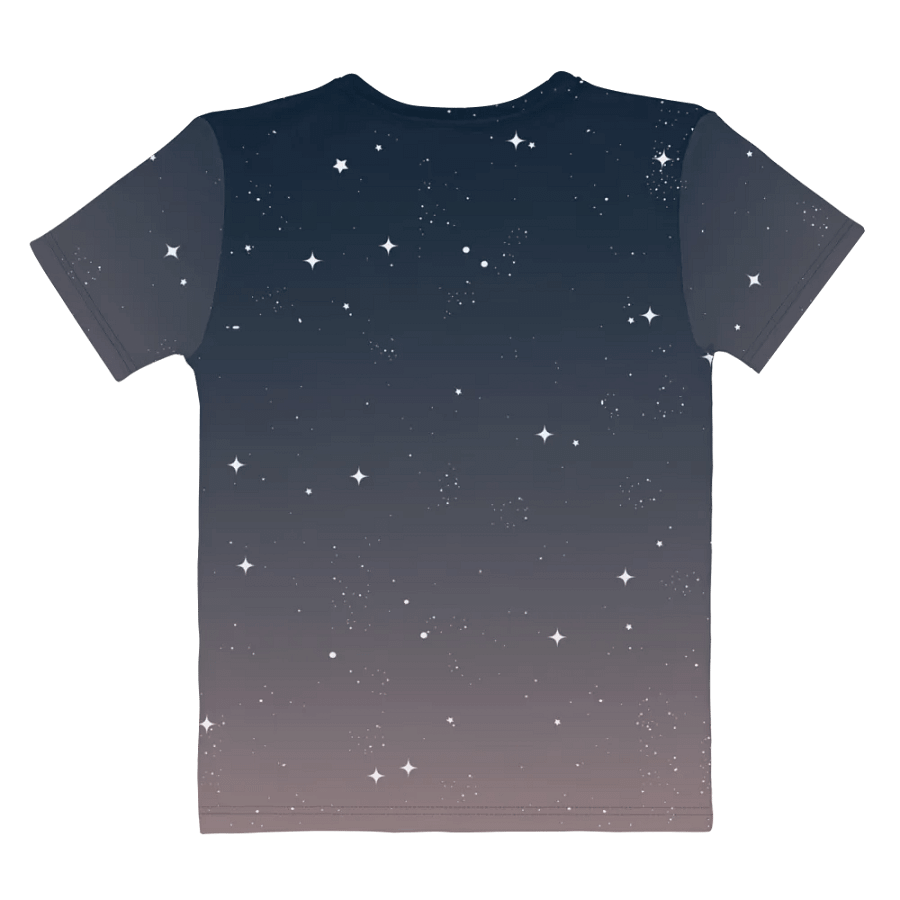 Starry Sky Dusk Women's T-Shirt product image (8)