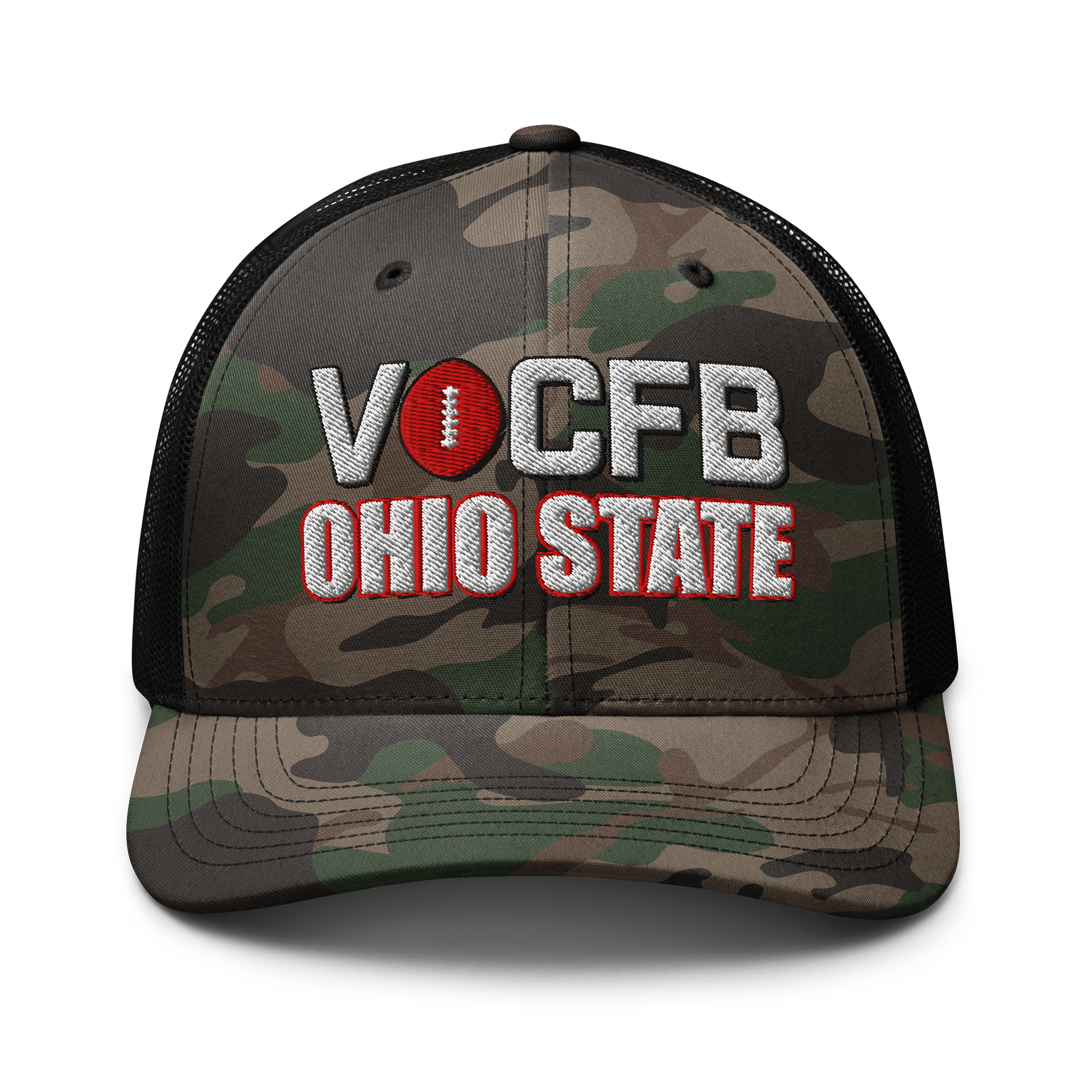 Ohio State VOCFB Camo Trucker Hat product image (1)
