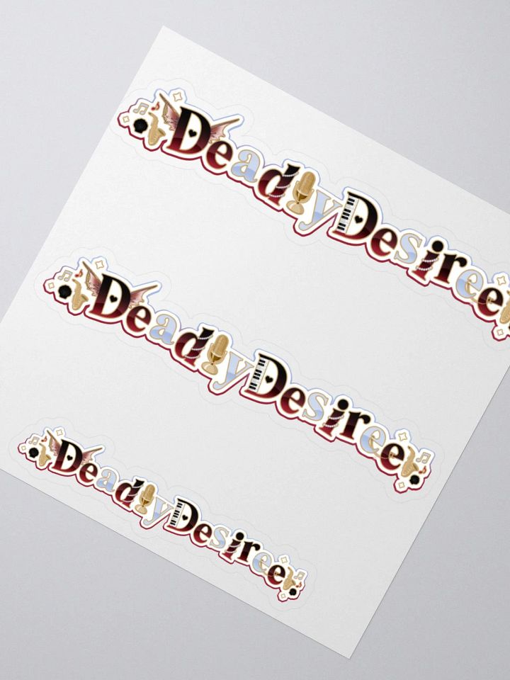 Deadly Desiree Sticker product image (2)