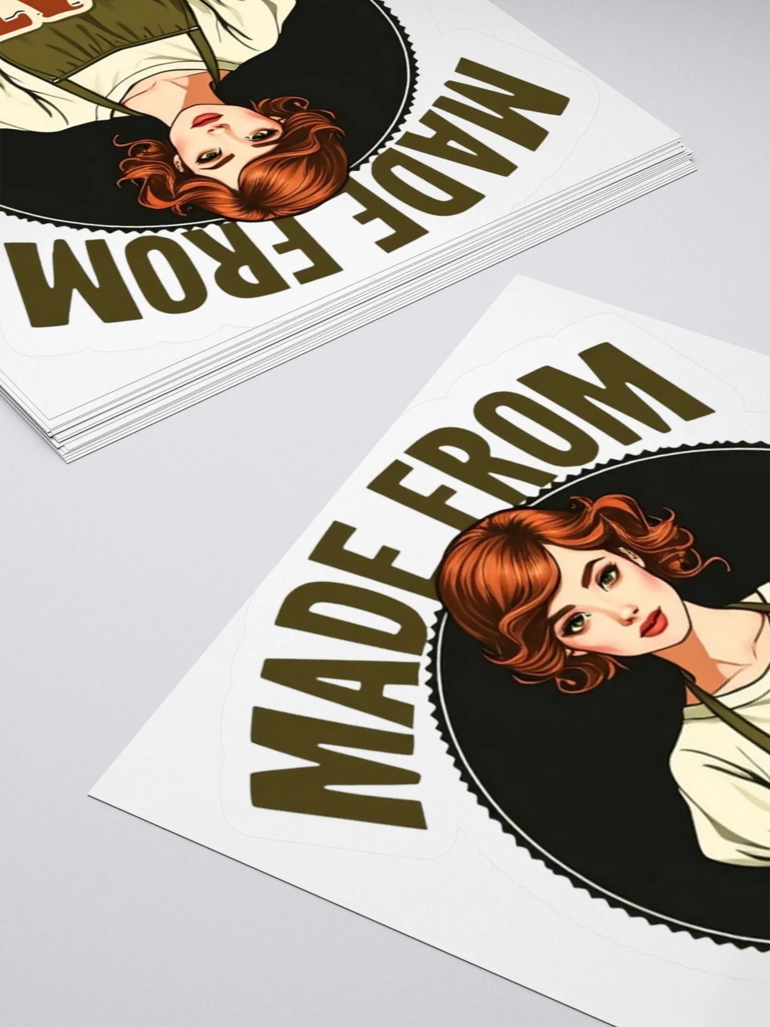 Made from Scratch Vintage Chef Kiss Cut Stickers product image (11)