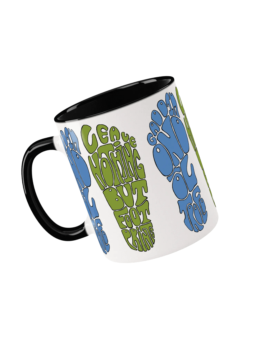 Bilingual Footprints inside colour mug product image (3)