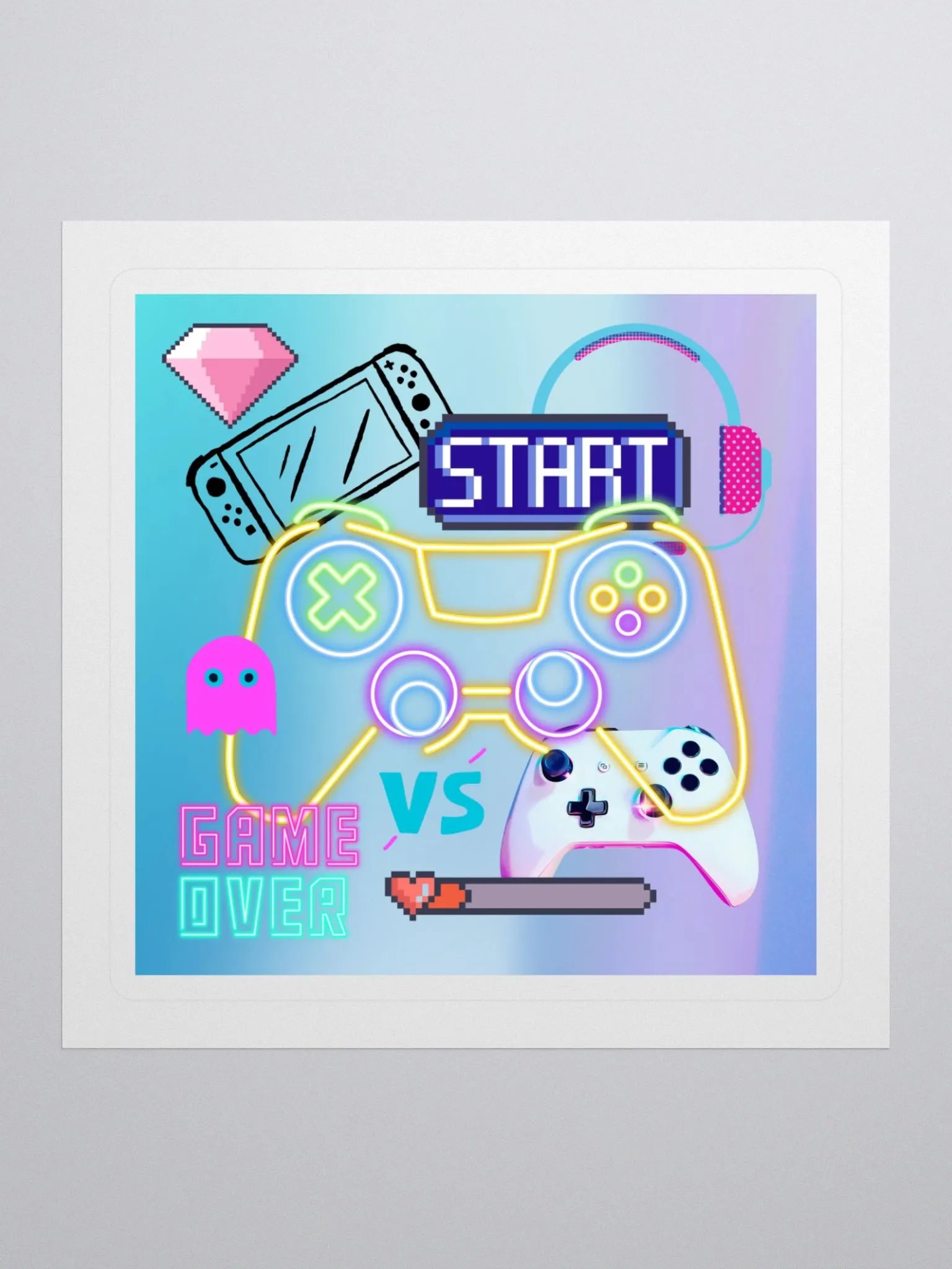 Retro Gaming Sticker Pack product image (1)