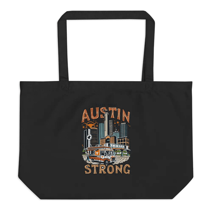 Austin Strong Organic Tote Bag product image (1)