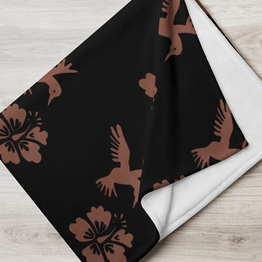 Rose Gold Hummingbird pattern product image (17)