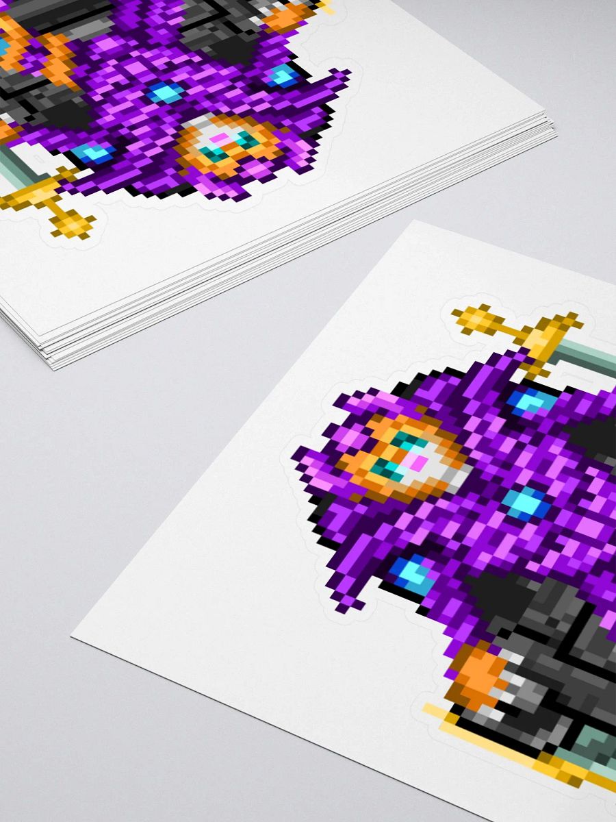 Couch Cat Proto Sticker 3x3 product image (4)