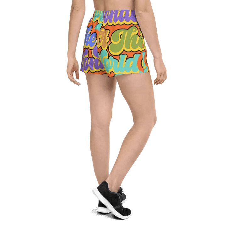 The Wonders Graphic Athletic Shorts product image (2)