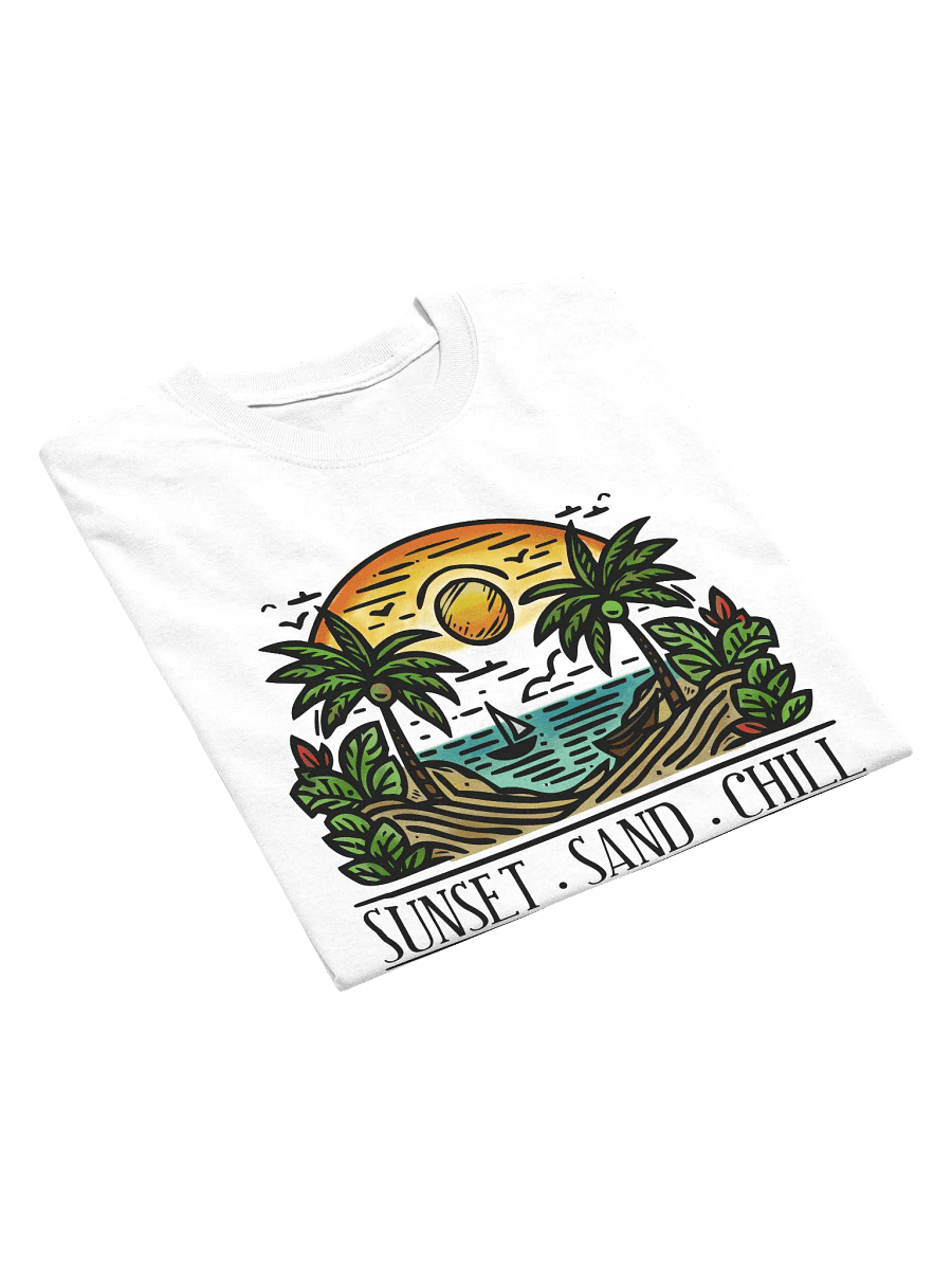 Sunset. Sand. Chill (Alternative) Gildan T-Shirt product image (3)