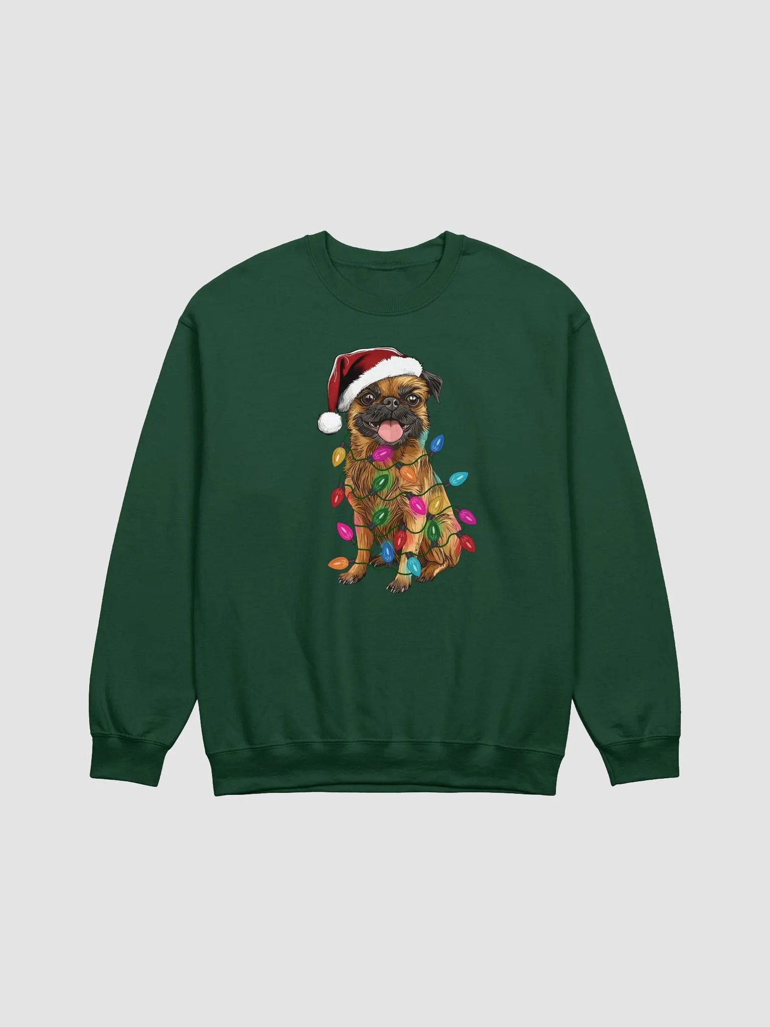 Funny Brussels Griffon Christmas Sweatshirt product image (8)