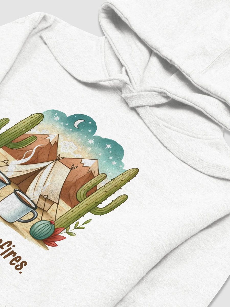 Coffee and Campfires Under Starry Skies Unisex Premium Hoodie product image (5)
