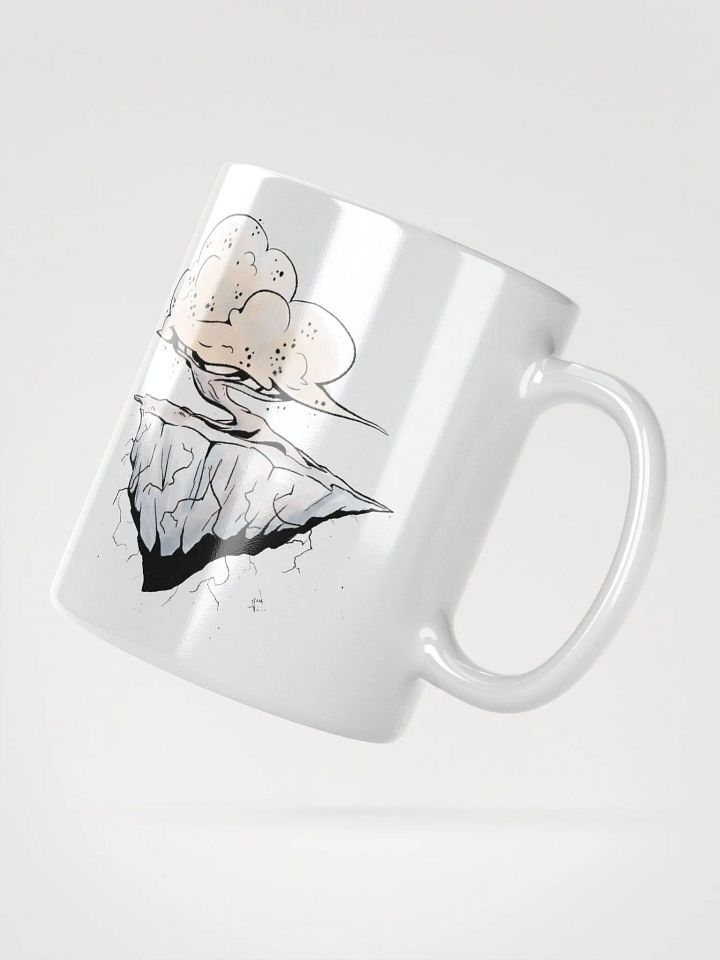 Soil and Tree | White Glossy Mug product image (4)