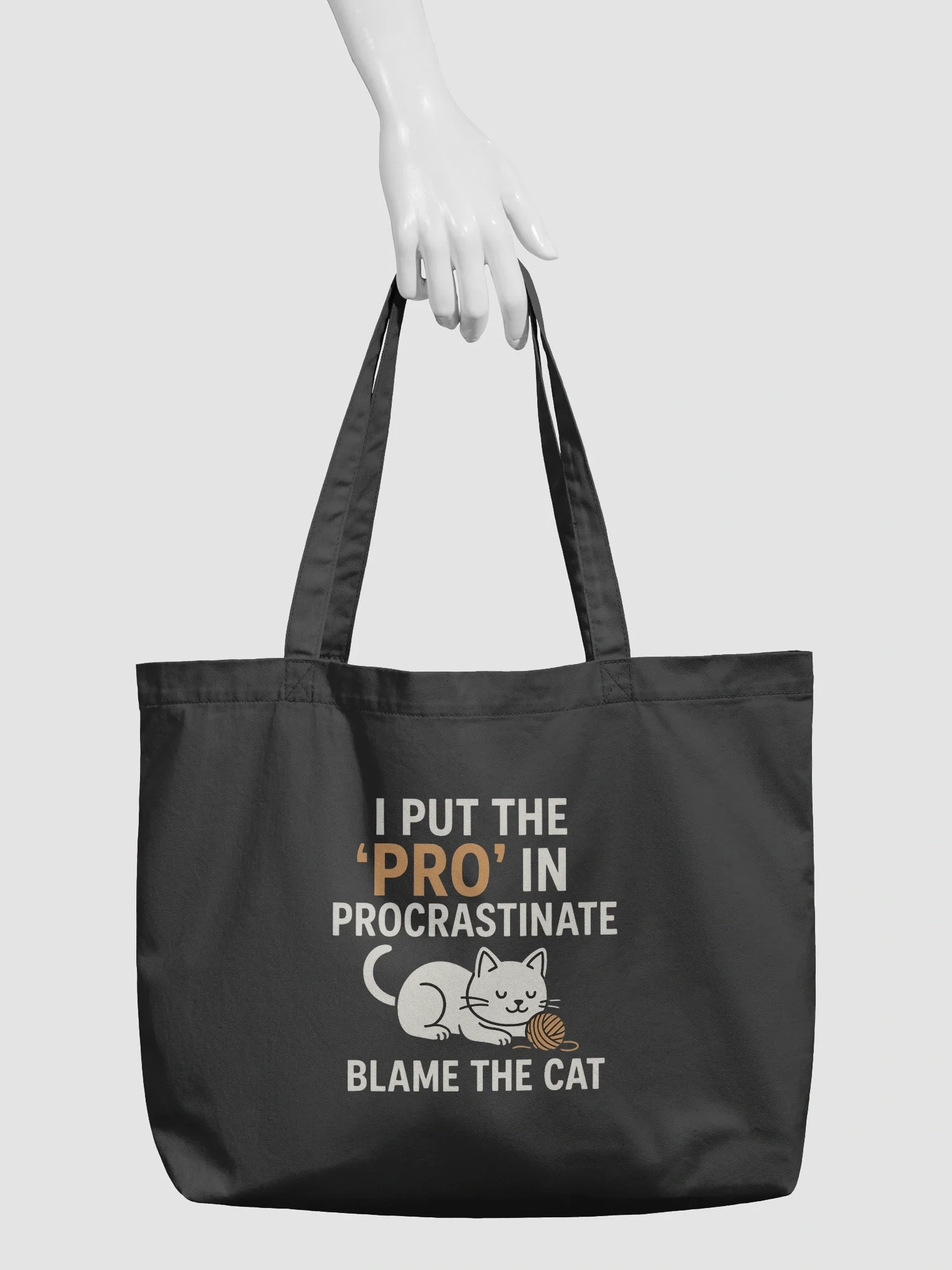 Procrastination not Pro Tote product image (3)