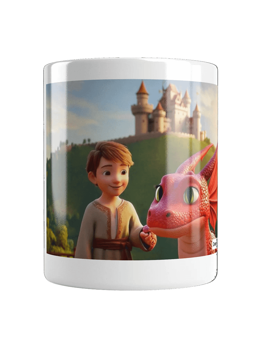 Emberpuff & Cwentun - Dragon Wisdom Fan Mug product image (1)