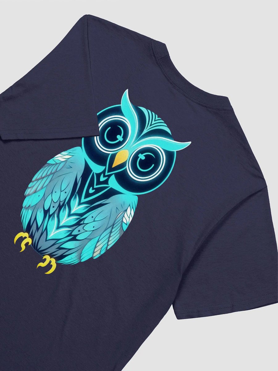 Neon Owl Glow Unisex T-Shirt product image (17)