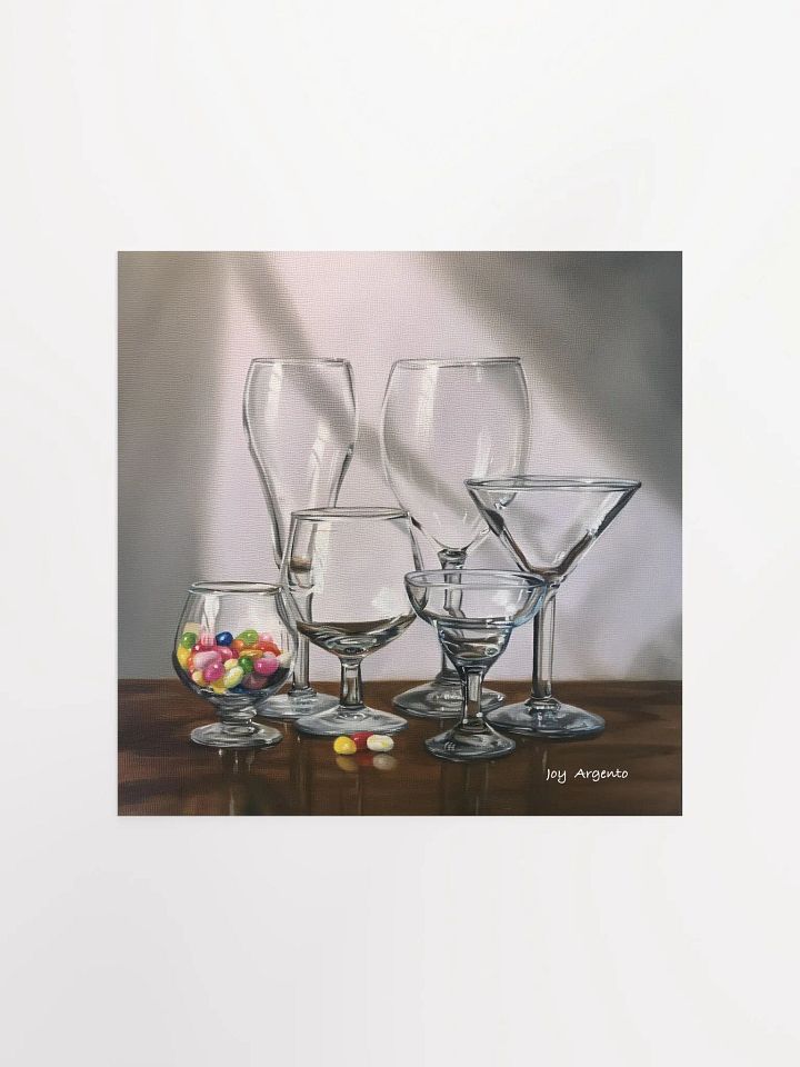 One Glass Filled Print product image (1)
