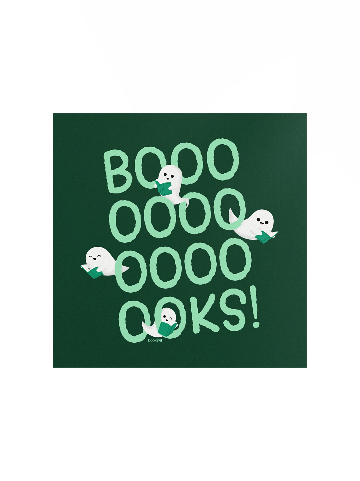 Haunted by Books Square Print product image (1)