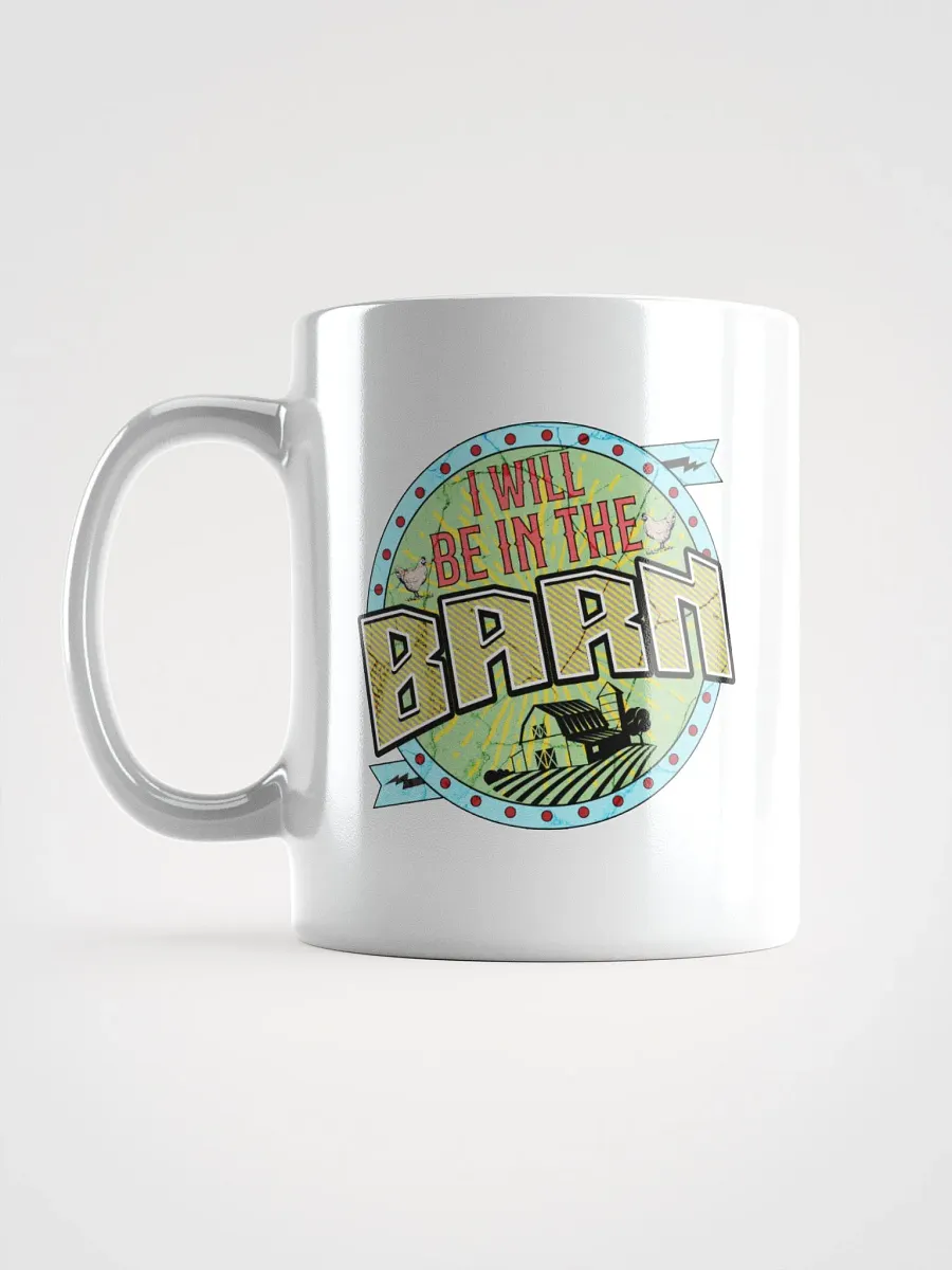 I Will Be In The Barn Rustic Mug product image (1)