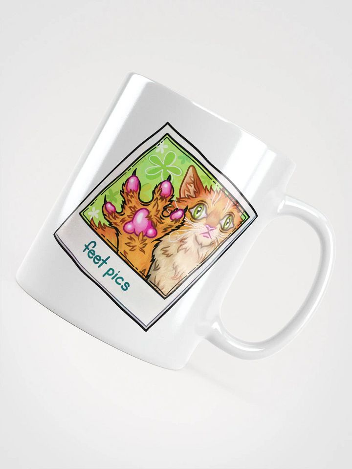 Cat Feet Pics White Mug product image (1)