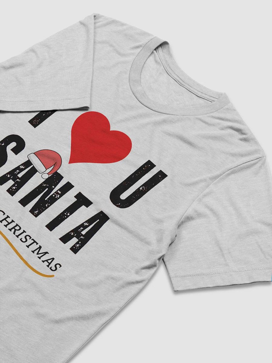 I love Santa Triblend Short Sleeve T-Shirt product image (57)
