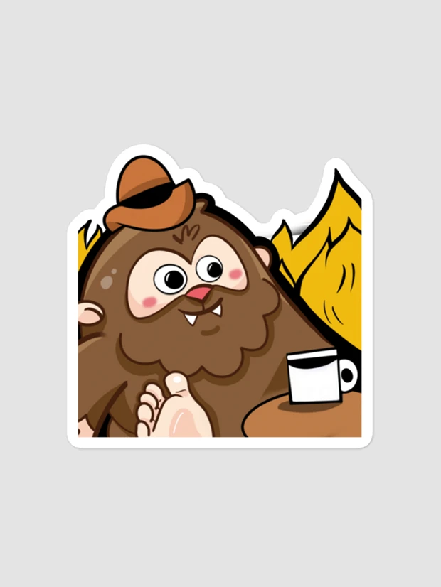 Bigfoot Fine Sticker product image (1)