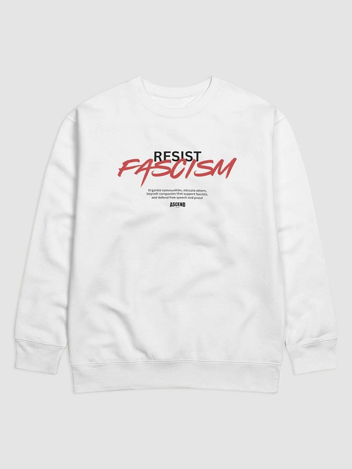 Resist fascism sweatshirt product image (1)