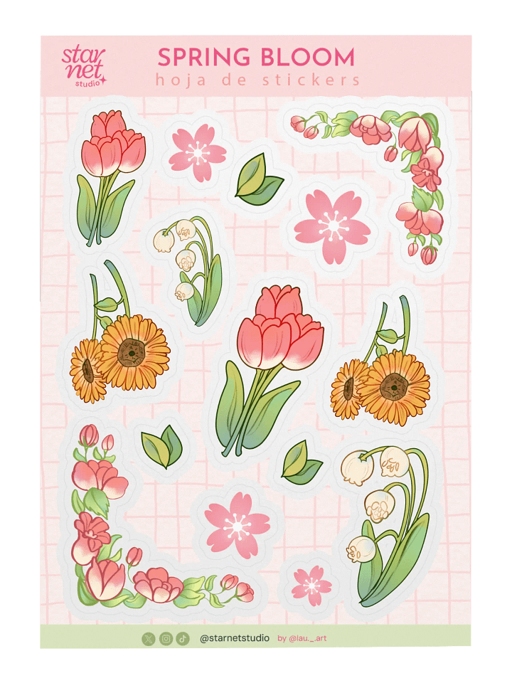 Spring Bloom - Sticker Sheet product image (1)
