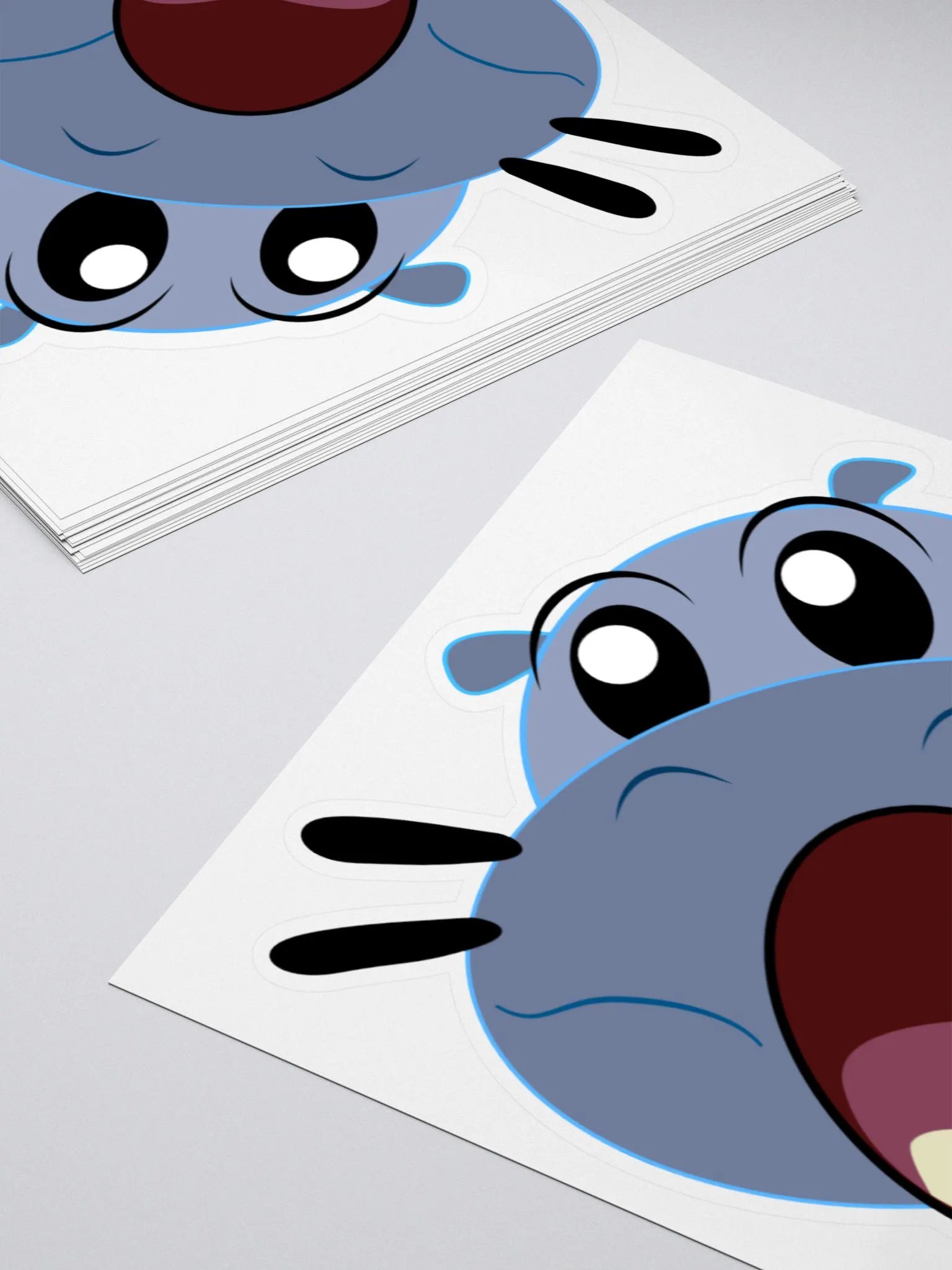 Fiona Gasp Sticker 3x3 inch product image (4)