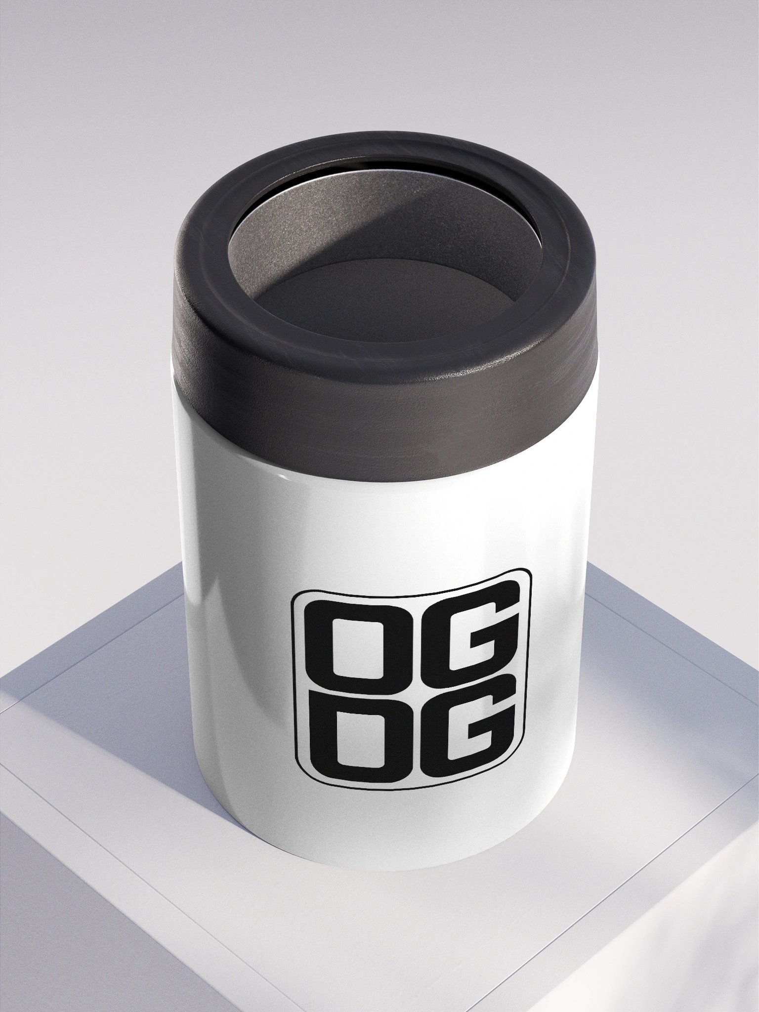 OG logo Stainless Steel Koozie product image (2)