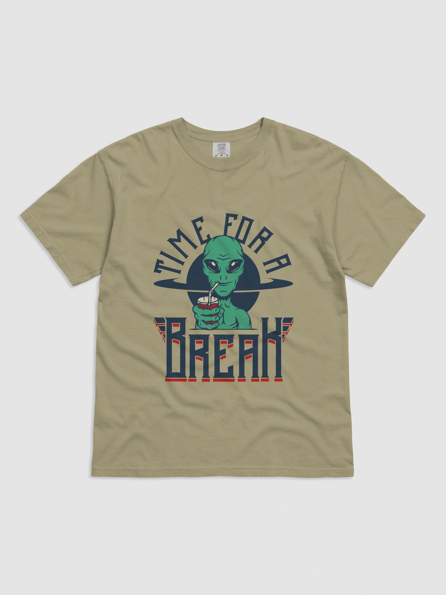 Alien Break Time T-Shirt product image (11)