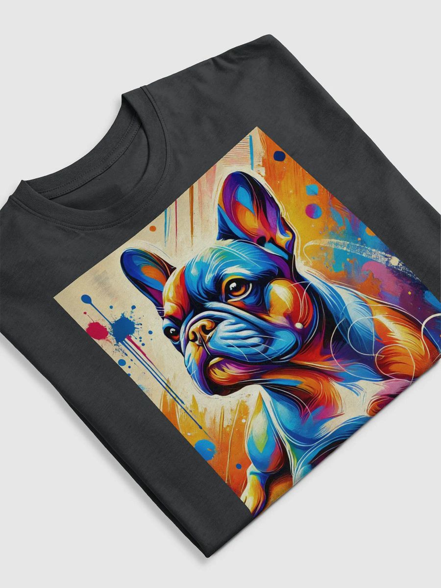 Vibrant Frenchie Abstract Tee product image (5)