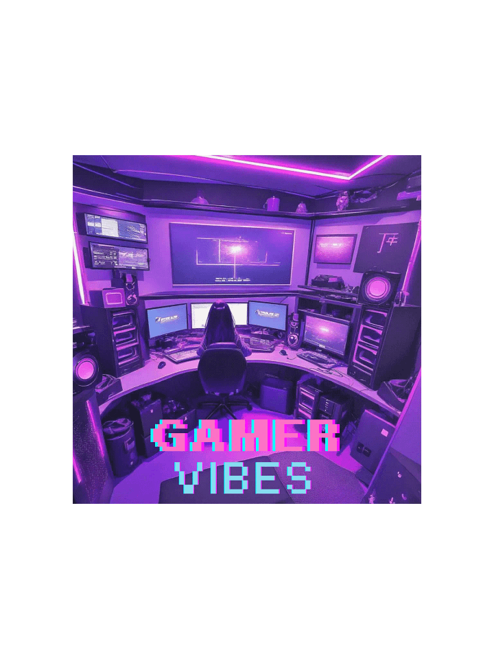 Neon Gaming Haven Poster product image (5)