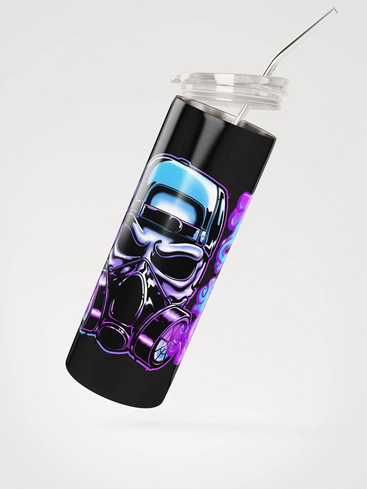 Totally Toxic Stainless Steel Tumbler + Reusable Straw product image (2)