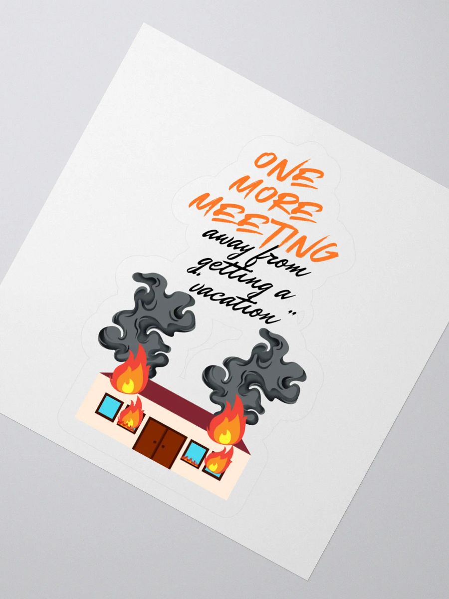 One More Meeting Sticker product image (8)