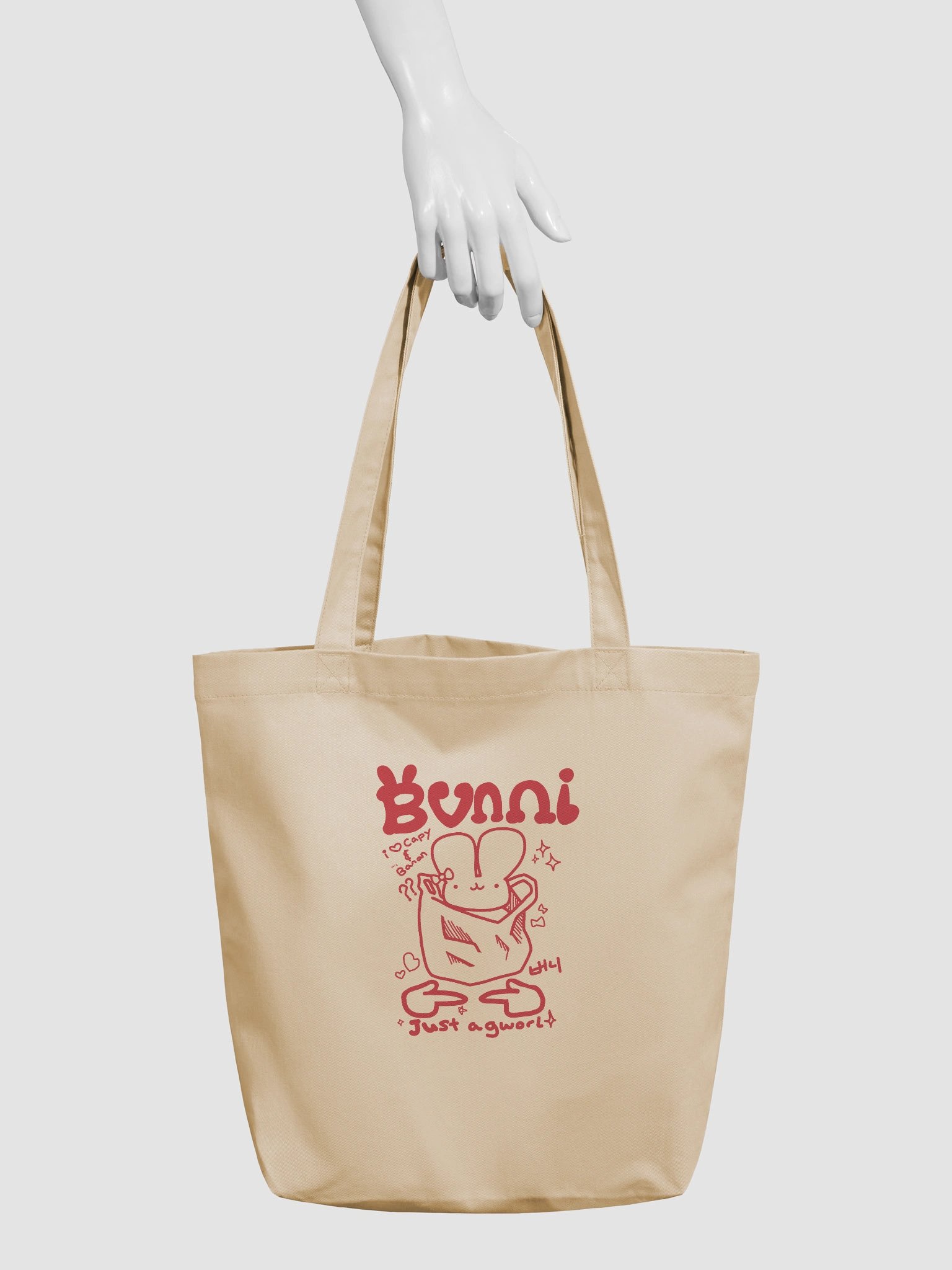 Bunni in a Bag Tote Bag product image (3)