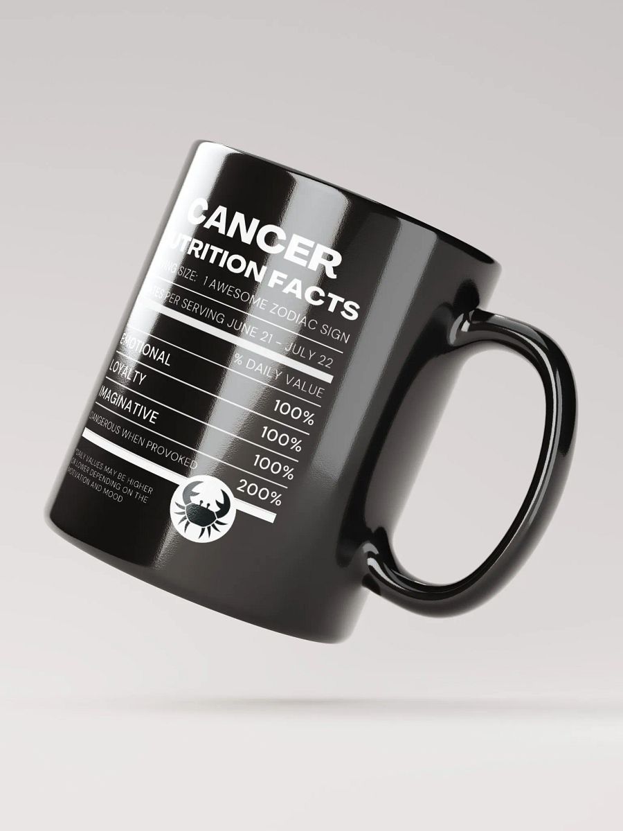 Cancer Nutrition Facts Mug product image (5)