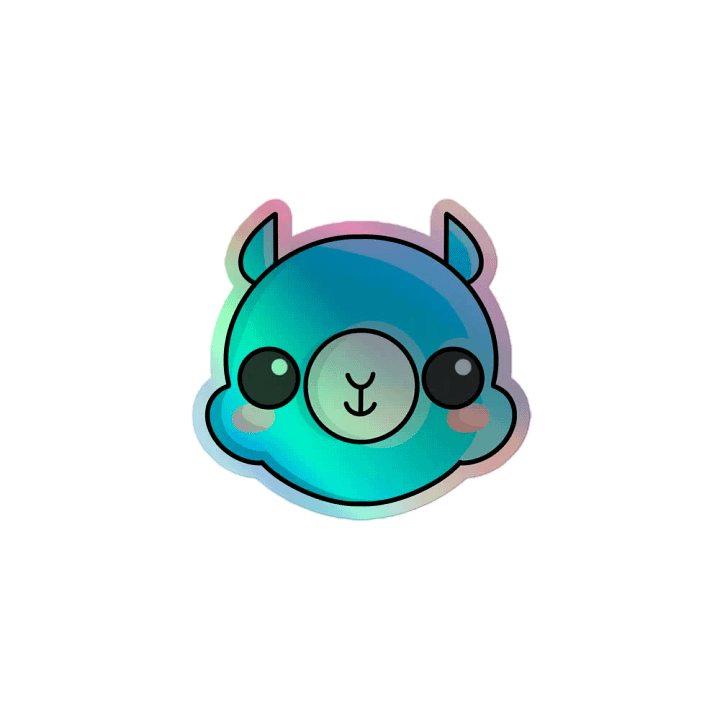 Holo Reggie Sticker product image (1)