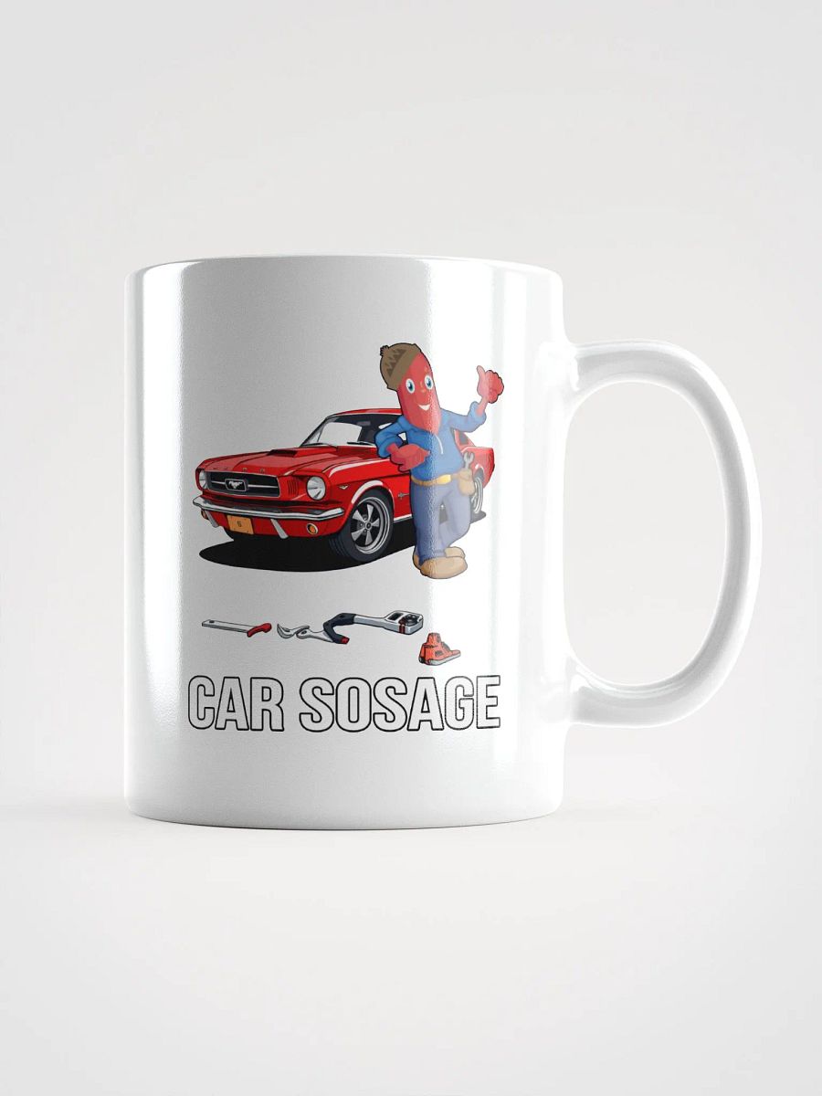 Car Sosage 1105 - White Glossy Mug product image (4)