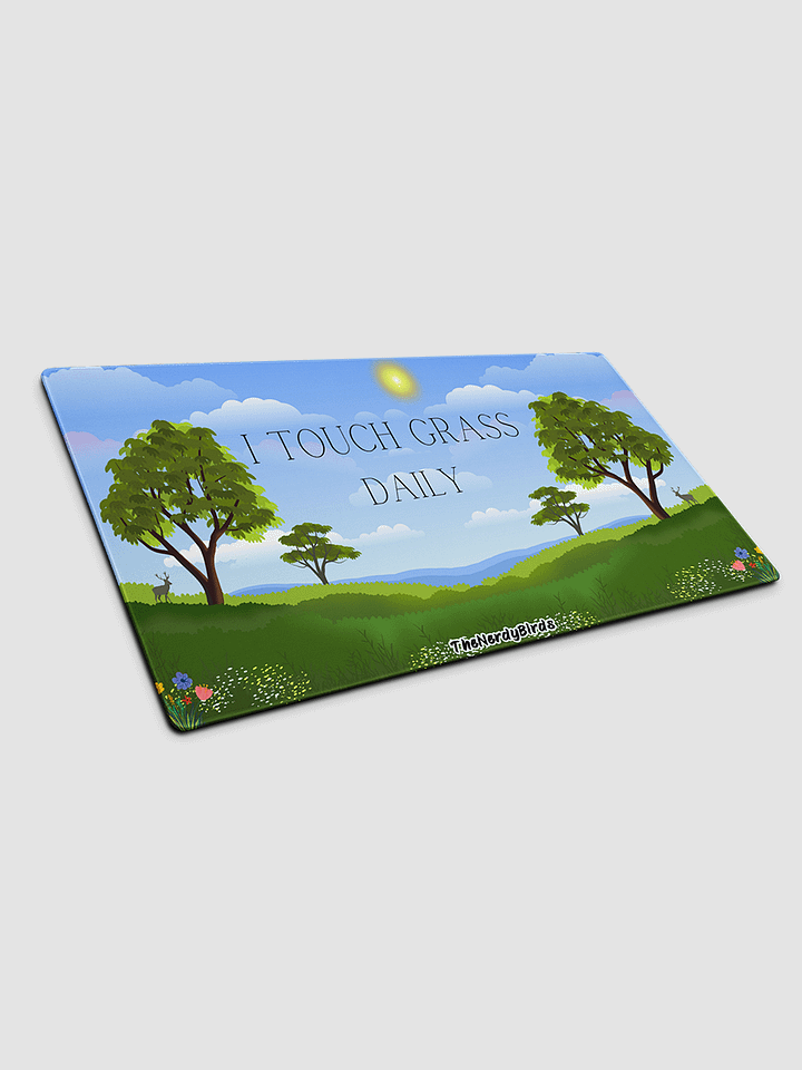 I TOUCH GRASS Deskmat product image (2)