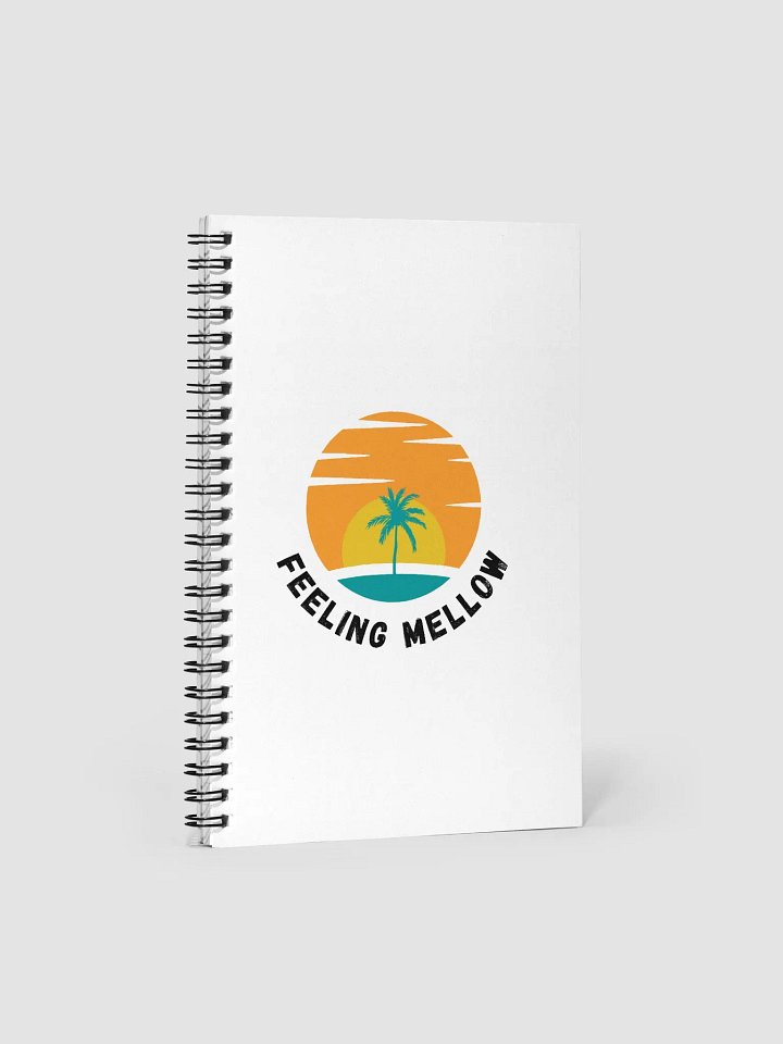 Feeling Mellow Sunset Spiral Notebook product image (1)